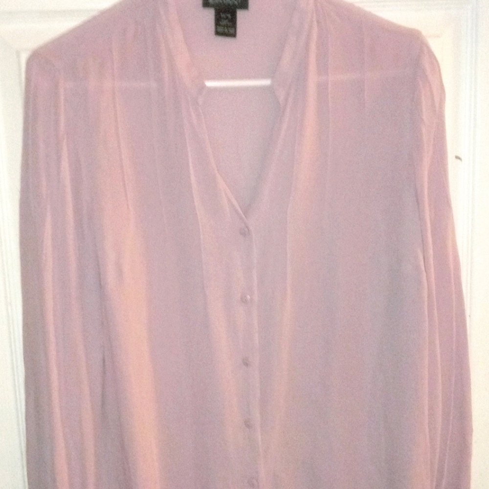 Lane Bryant 100% Silk Blouse - Picture 1 of 3